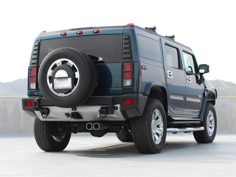 aFe Power MACHForce XP Exhaust System Cat-Back 409 Stainless Steel 07-08 Hummer H2 V8 6.0L/6.2L aFe