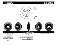 Load image into Gallery viewer, STOPTECH 05-10 GMC SIERRA 1500 (W REAR DRUM) / 07-09 GMC YUKON FRONT LEFT SLOTTED &amp; DRILLED ROTOR, 127.66057L - eliteracefab.com