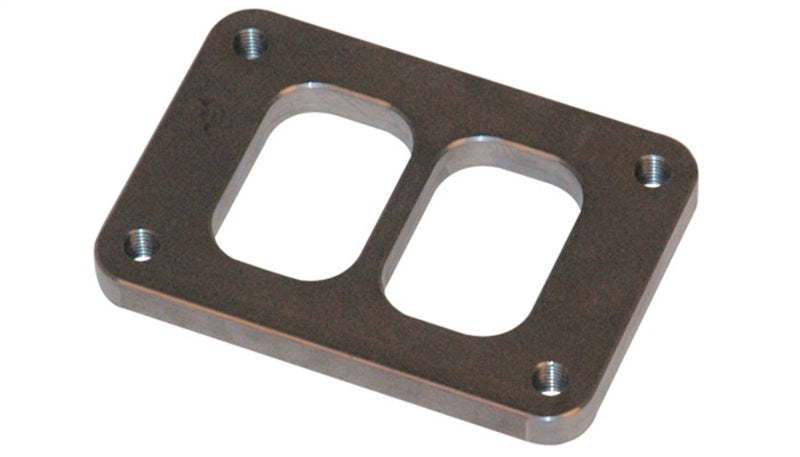 Vibrant T04 Turbo Inlet Flange (Divided Inlet) Mild Steel 1/2in Thick - eliteracefab.com