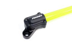 Perrin 2013+ BRZ/FR-S/86/GR86 Strut Brace - Neon Yellow Wrinkle - eliteracefab.com