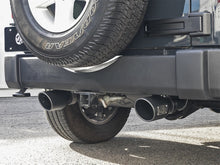 Load image into Gallery viewer, aFe Rebel Series 2.5in 409 SS Axle-Back Exhaust w/ Black Tips 2007+ Jeep Wrangler (JK) V6 3.6L/3.8L - eliteracefab.com