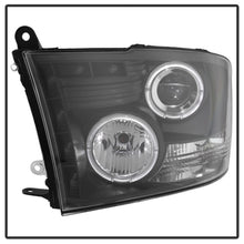 Load image into Gallery viewer, Spyder Dodge Ram 1500 09-14 10-14 Projector Headlights Halogen- LED Halo LED - Blk PRO-YD-DR09-HL-BK - eliteracefab.com