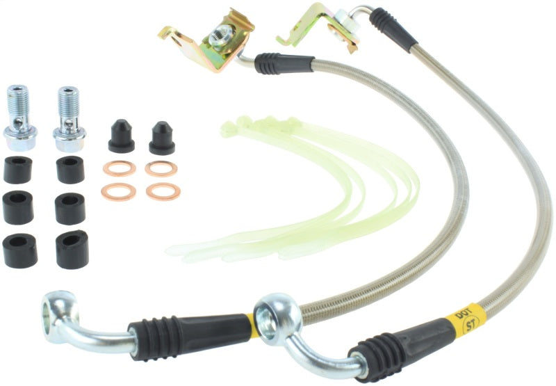 StopTech 03-08 Dodge Viper Stainless Steel Front Brake Line Kit - eliteracefab.com