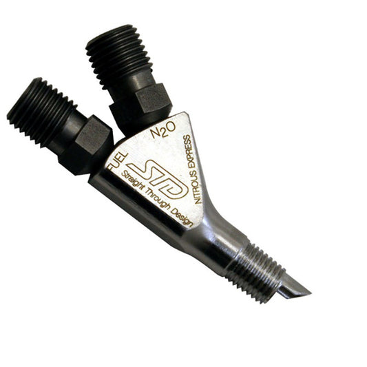 Nitrous Express S.T.D.-Straight Thru Design Nozzle w/ Fittings - 80018