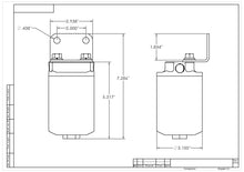 Load image into Gallery viewer, Aeromotive Canister Fuel Filter - 3/8 NPT/100-Micron (Red Housing w/Black Sleeve)