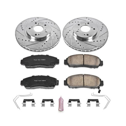 Power Stop 11-14 Acura TSX Front Z23 Evolution Sport Brake Kit - eliteracefab.com