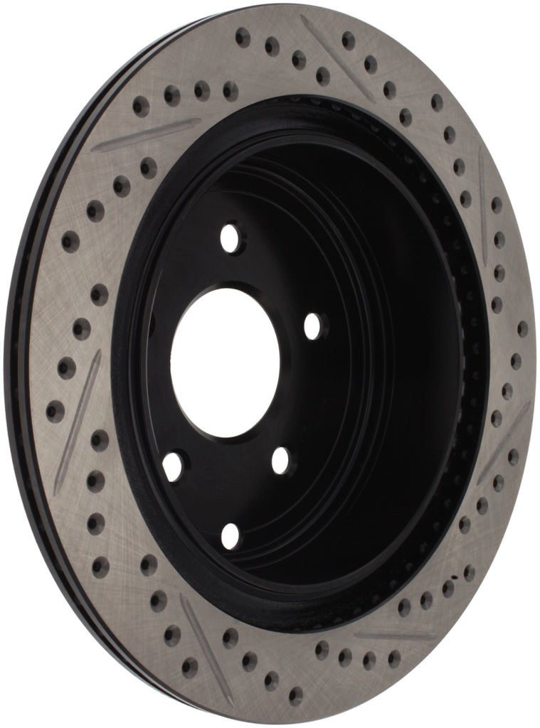 StopTech Slotted & Drilled Sport Brake Rotor - eliteracefab.com