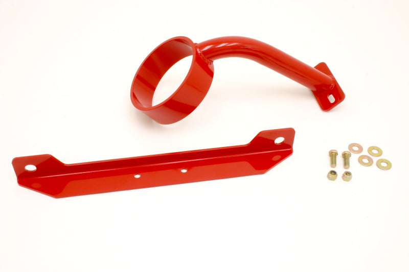 BMR DRIVESHAFT SAFETY LOOP RED RED (05-10 MUSTANG/07-12 GT500) - eliteracefab.com