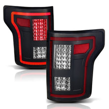 Load image into Gallery viewer, ANZO 15-17 Ford F-150 LED Taillights Black w/ Sequential - eliteracefab.com