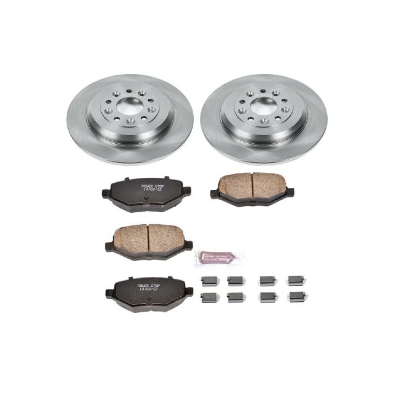 Power Stop 11-15 Ford Edge Rear Autospecialty Brake Kit - eliteracefab.com