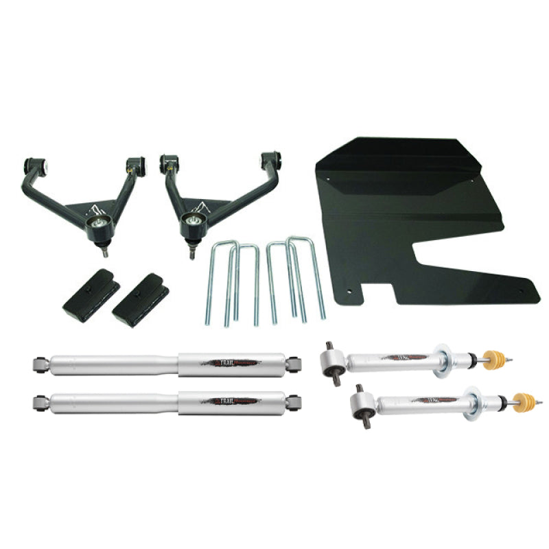 Belltech 19-20 Chevrolet Silverado / GMC Sierra 1500 4WD 4in Suspension Lift Kit w/ Shocks - eliteracefab.com