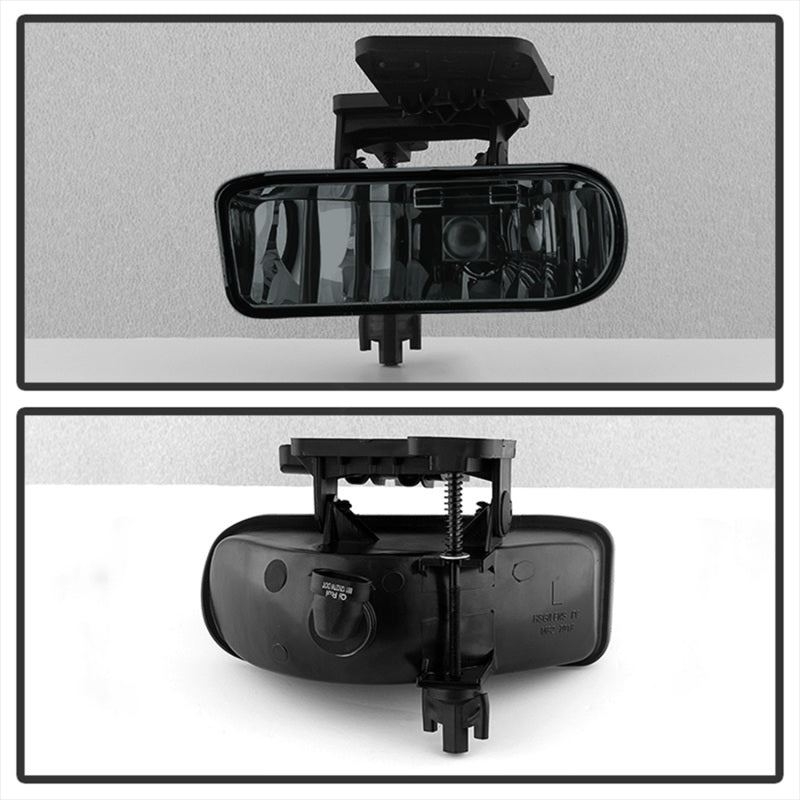 Spyder GMC Sierra 1500/2500 99-02- OEM Fog Lights wo/switch Smke FL-CL-GMCY99-SM - eliteracefab.com