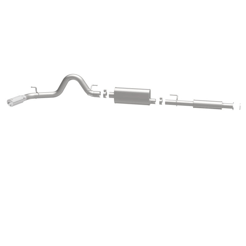 MagnaFlow Cat-Back 2016 Toyota Tacoma TRD 3.5L V6 SS 3in Single Pass Side Exit Rear 4in Tip Magnaflow