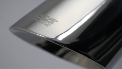 Corsa Single Universal 2.75in Inlet / 3.5in Outlet Polished Pro-Series Tip Kit CORSA Performance