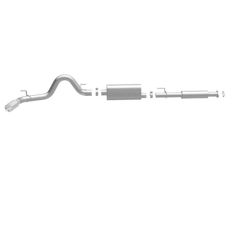 MagnaFlow Cat-Back 2016 Toyota Tacoma TRD 3.5L V6 SS 3in Single Pass Side Exit Rear 4in Tip Magnaflow
