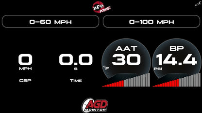 aFe AGD Advanced Gauge Display Digital 5.5in Monitor 08-18 Dodge/RAM/Ford/GM Diesel Trucks - eliteracefab.com