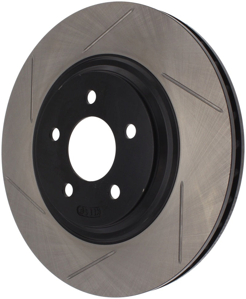 StopTech Power Slot 94-04 Ford Mustang Front Right Slotted Rotor - eliteracefab.com