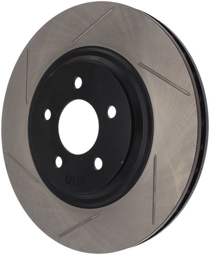 StopTech Power Slot 94-04 Ford Mustang Front Right Slotted Rotor - eliteracefab.com