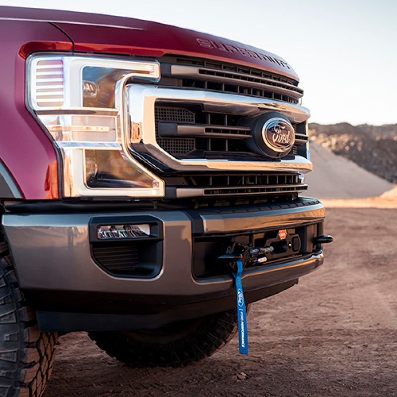 Ford Racing 20-21 Super Duty WARN Winch Kit - eliteracefab.com