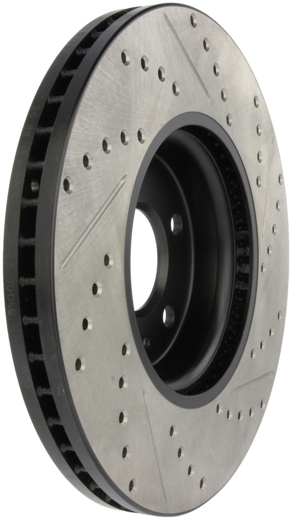 StopTech Slotted & Drilled Sport Brake Rotor - eliteracefab.com