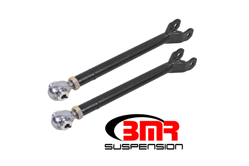 BMR ADJ LOWER TRAILING ARMS ROD ENDS BLACK (2008+ CHALLENGER) - eliteracefab.com