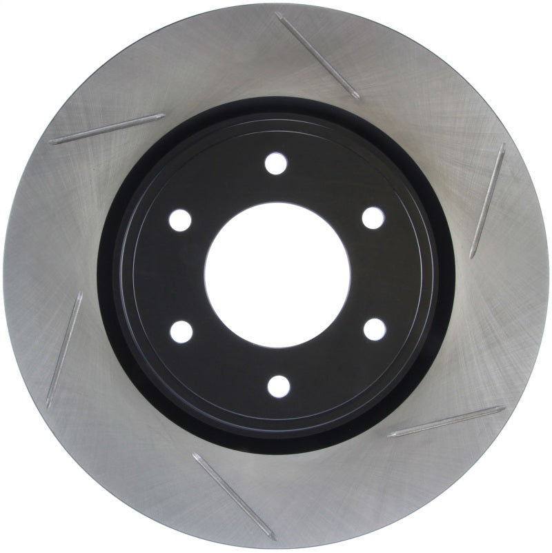 StopTech Power Slot 08-09 Infiniti QX4/QX56 / 07-09 Nissan Armada Left Front Slotted Rotor Stoptech