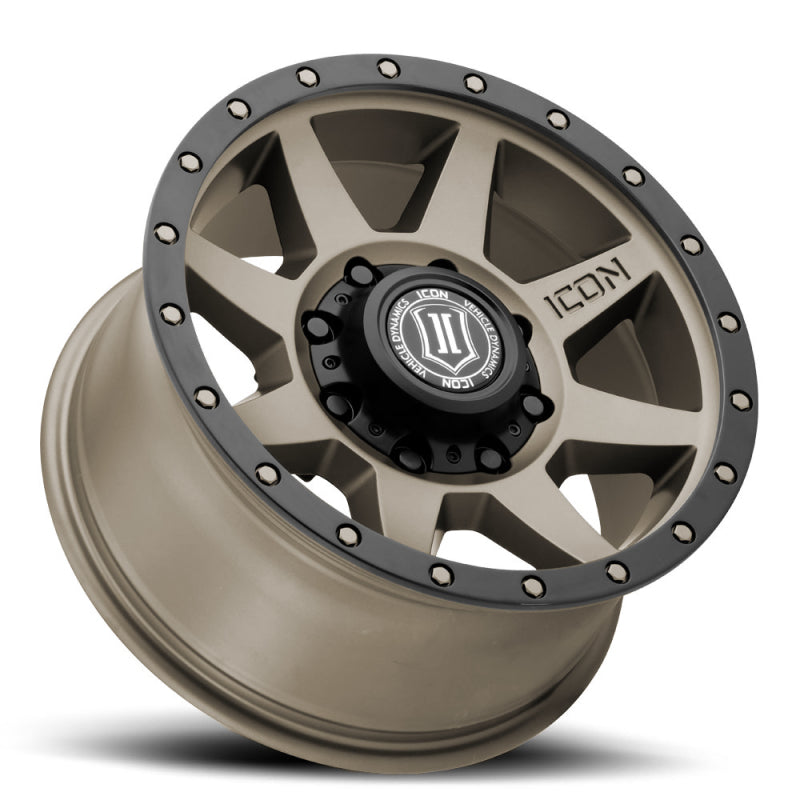 ICON Rebound HD 18x9 8x170 6mm Offset 5.25in BS 125mm Bore Bronze Wheel - eliteracefab.com