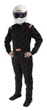 RaceQuip Black SFI-1 1-L Suit - 2XL