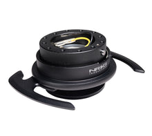 Load image into Gallery viewer, NRG Quick Release Gen 4.0 Black Body Black Ring with Handles - eliteracefab.com