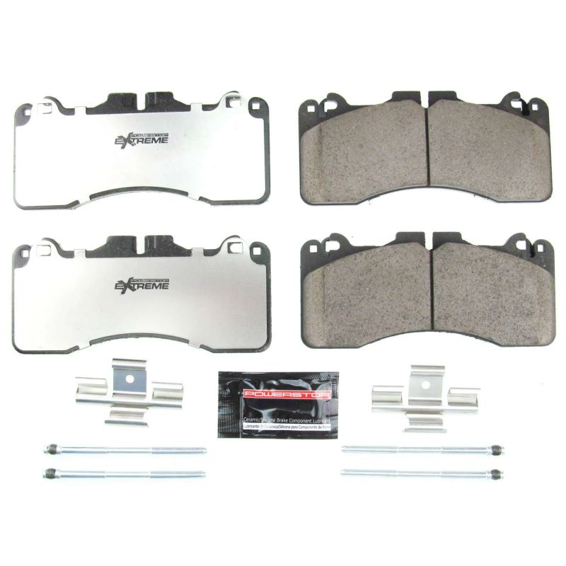 Power Stop 16-18 Lexus GS F Front Z26 Extreme Street Brake Pads w/Hardware - eliteracefab.com