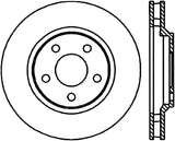 StopTech Power Slot 98-02 Pontiac Firebird/Trans Am / Chevy Camaro Front Left Slotted CRYO Rotor