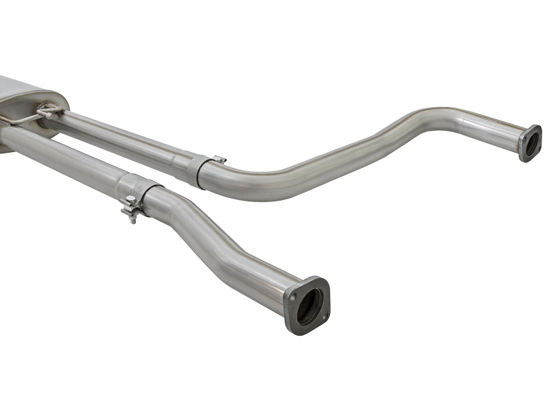 aFe MACHForce XP 2.5in Cat-Back Exhaust System w/ Black Tip Nissan Frontier 17-19 V8-5.6L - eliteracefab.com