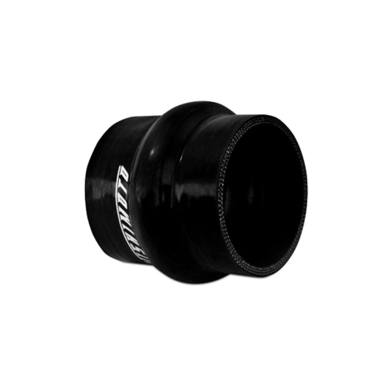 Mishimoto 2.5in Black Hump Hose Coupler - eliteracefab.com