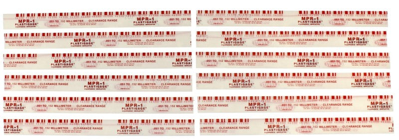 Clevite Plastigage Red Plastigage - 12 Pack - eliteracefab.com