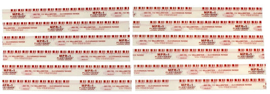 Clevite Plastigage Red Plastigage - 12 Pack - eliteracefab.com