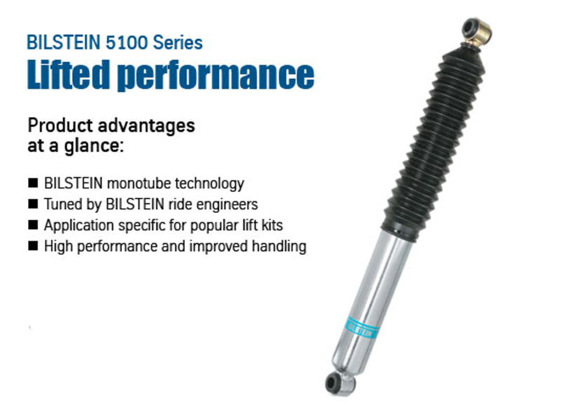 Bilstein 5100 Series 2014 Ford F-150 Front 46mm Monotube Shock Absorber - eliteracefab.com