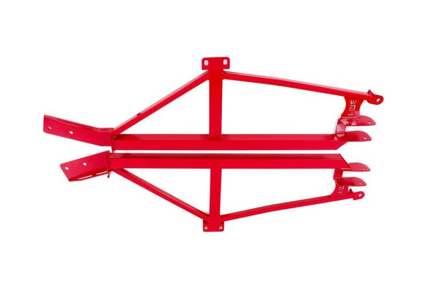 BMR CAMARO SUBFRAME CONNECTORS 4-POINT BOLT-ON RED (1993-2002) - eliteracefab.com