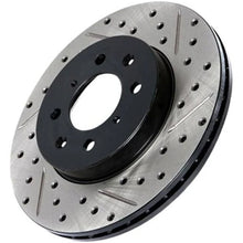 Load image into Gallery viewer, STOPTECH 05-13 CHRYSLER300/300C / 09-12 DODGE CHALLENGER REAR RIGHT DRILLED &amp; SLOTTED ROTOR, 127.63060R - eliteracefab.com