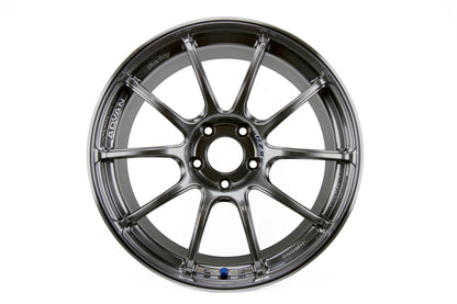 Advan YAZ8H45MHB RZII 18x8.5 +45 5-112 Racing Hyper Black Wheel