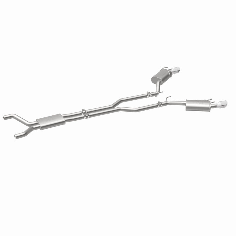 MagnaFlow Cat-Back Stainless Dual Split Rear Exit 4in Polished Tips 11-15 Chevy Camaro 3.6L V6 Magnaflow