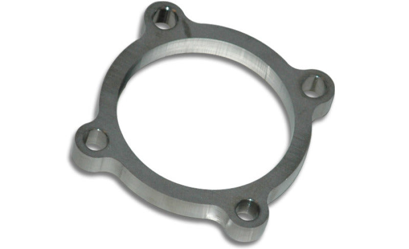 Vibrant GT series / T3 Discharge Flange (4 Bolt) with 3in Inlet ID Mild Steel 1/2in Thick - eliteracefab.com