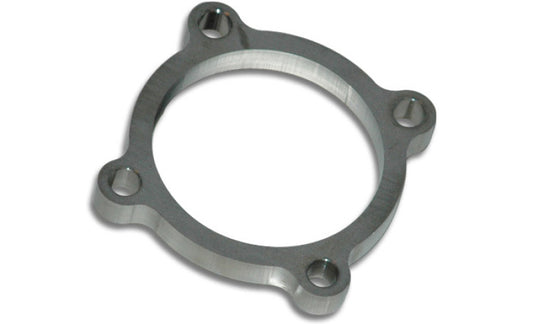 Vibrant GT series / T3 Discharge Flange (4 Bolt) with 3in Inlet ID Mild Steel 1/2in Thick - eliteracefab.com