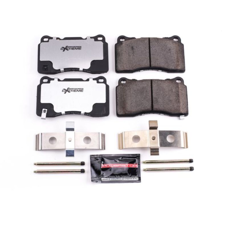 Power Stop 15-16 Buick Regal Front or Rear Z26 Extreme Street Brake Pads w/Hardware - eliteracefab.com