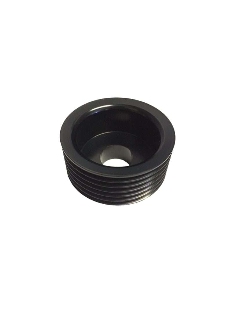 Torque Solution Lightweight Alternator Pulley (Black): Hyundai Genesis Coupe 3.8 2010+ Torque Solution