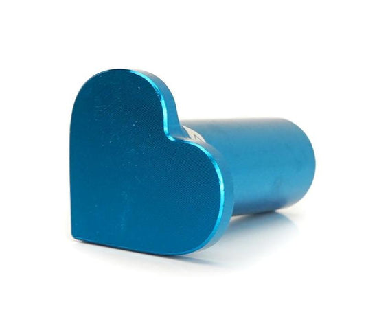 NRG Innovations Heart Shape Drift Button for Toyota 86, Subaru BRZ/WRX/STI & Mazda Miata/RX-7 - Blue – DB-H002BL