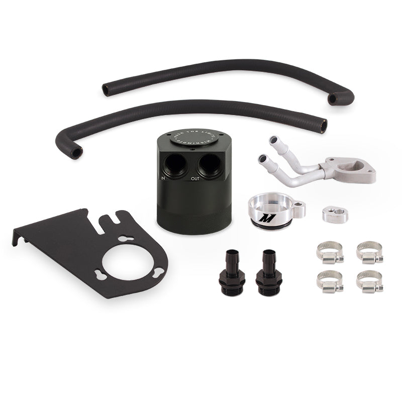 Mishimoto 11-16 Ford 6.7L Powerstroke Baffled Oil Catch Can Kit - eliteracefab.com