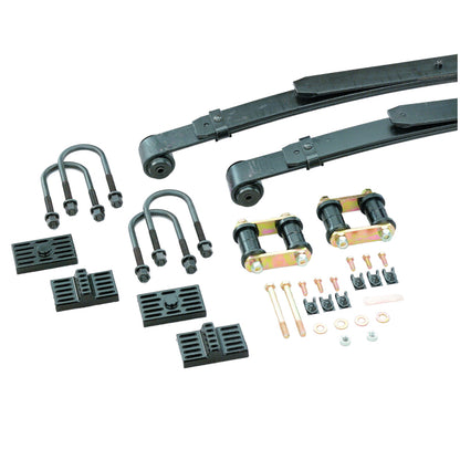 Hotchkis 70-81 GM F-Body 1 1/2 inch drop Leaf Springs w/ Shackles and Harware - eliteracefab.com