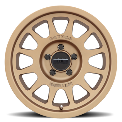 Method MR703 17x8.5 0mm Offset 5x5 71.5mm CB Method Bronze Wheel - eliteracefab.com