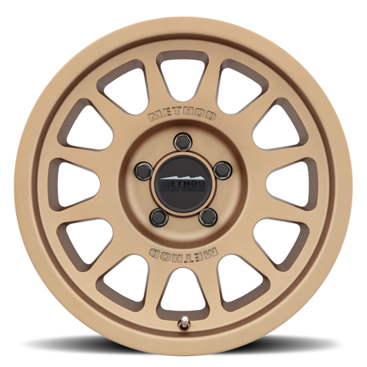 Method MR703 17x8.5 0mm Offset 5x5 71.5mm CB Method Bronze Wheel - eliteracefab.com