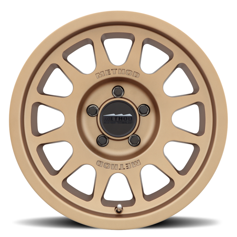 Method MR703 17x8.5 0mm Offset 5x5 71.5mm CB Method Bronze Wheel - eliteracefab.com